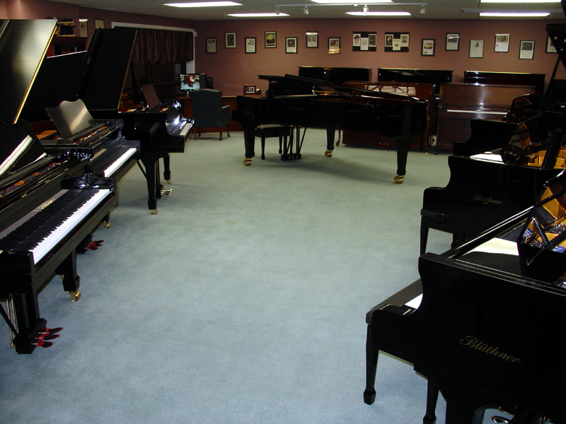 Vancouver piano showroom